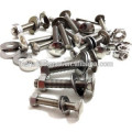 carriage bolt Grade 4.8/8.8/10.9/12.9A2/A4/plain/black/zinc plated/DIN603 carriage bolt